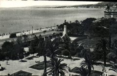 CPA Nice le Theatre de Verdure et la Baie des Anges 