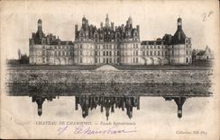 CPA Chateau de Chambord Facade Septentrionale 