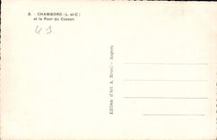 CPA Chambord L et C et le Pont du Cosson 