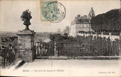 CPA Blois vue prise du Square de l'Eveche 