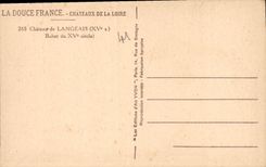 CPA Chateaux de la Loire Chateau de Langeais XV S Bahut du XV siecle 