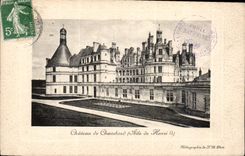 CPA Chateau de Chambord Aile de Henri II 