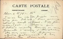 CPA Blois le Chateau Facade Interieure Francois 1er