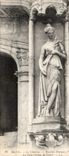 CPA Blois le Chateau Escalier Francois Ier la Paix Statue de Gory 