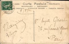 CPA Chateau de Chambord les Combles vue prise a vol d'Oiseau de la Tour de l'Horloge 