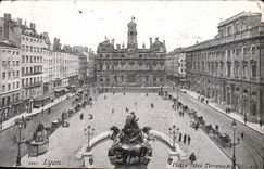 CPA Lyon Place des Terreaux 