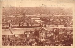 CPA Lyon vue generale des Quartiers Saint jean et Bellecour prise de l'Ascenseur de la Tour de Fourv