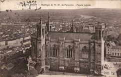CPA Lyon Basilique de N D de Fourviere Facade Laterale 