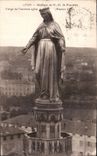 CPA Lyon Basilique de N D de Fourvriere Vierge de l'ancienne eglise 