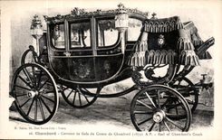 CPA Chambord Carrosse de Gala du Comte de Chambord 1873 