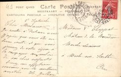 CPA Chambord a travers les Arbres Facade meridionale 