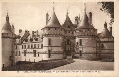 CPA Chaumont sur Loire le Chateau Facade Sud Ouest 