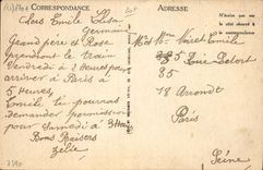 CPA Chaumont sur Loire le Chateau Facade Sud Ouest 