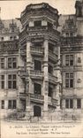 CPA Blois le Chateau Facade interieure Francois Ier le Grand Escalier 