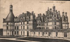 CPA Chateau de Chambord Aile de Henri II 
