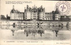 CPA Chambord le Chateau Facade Septentrionale 