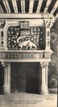 CPA Chateau de Blois Aile de Francois Ier Cheminee a la Salamandre 