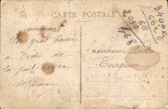 CPA Cheverny Loir et Cher le Chateau la Salle a Manger