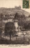 CPA Lyon Place Carnot Monument de la republique et Coteau de Fourviere 