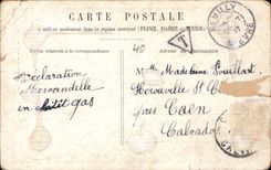 CPA L'Amour Que Qu'c'est Qu'ca Lui m'am'zelle vu venir faul que fote mes subots pour avoir Pair plus