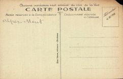 CPA Eze Rue de l'eglise la Mairie 