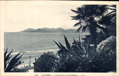 CPA Cannes vue sur l'Esterel 