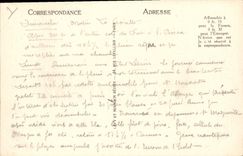 CPA Cannes vue sur l'Esterel 