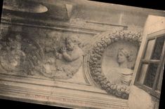 CPA Plafond de l'escalier 