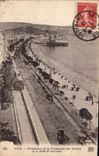 CPA Nice Perspective de la Promenade des Anglais et la Jetee Promenade 