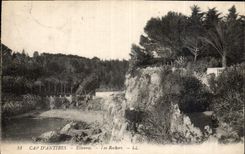 CPA Cap d'Antibes Eilenroc les Rochers 