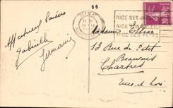 CPA Nice l'Avenue de Vedun et les Jardins 