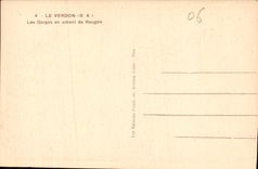 CPA Le Verdon B A les gorges en amont de Rougon 