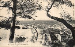 CPA Nie vue generale prise du Chateau 