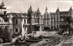 CPA Monte Carlo le Casino et l'Hotel de Paris 
