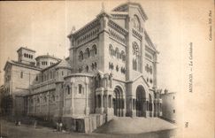 CPA Monaco la Cathedrale 