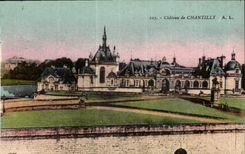 CPA Chateau de Chantilly 