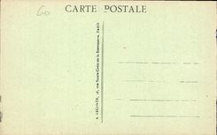 CPA Chateau de Chantilly 