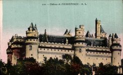 CPA Chateau de Pierrefonds 