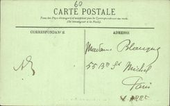 CPA Chateau de Chantilly le Chateau vu du Parc 