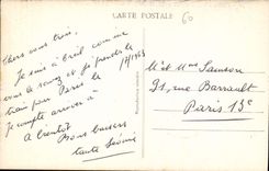 CPA Chateau de Chantilly vue prise du Parterre 