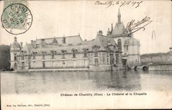 CPA Chateau de Chantilly Oise le Chatelet et la Chapelle 