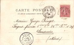 CPA Chateau de Chantilly les trois allees 