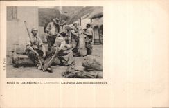 CPA Musee du Luxembourg La Paye des moissonneurs 