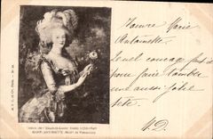 CPA Mme Elisabeth Louis Vigee 1755 1842 Marie Antoinette Musee de Versailles 