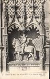 CPA Chateau de Blois Aile de Louis XII la Statue de Louis XII 
