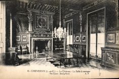 CPA Cheverny L et C lke Chateau la Salle a Manger 