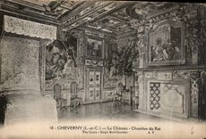 CPA Cheverny L et C le Chateau Chambre du Roi 