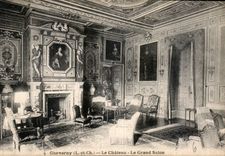 CPA Cheverny L et Ch le Chateau le Grand Salon 