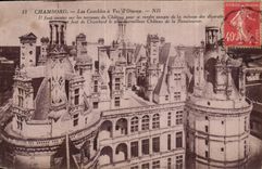 CPA Chambord les Combles a Vol d'Oiseau 