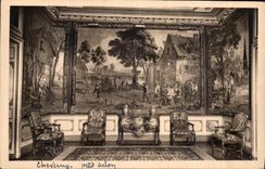 CPA Cheverny Loir et Cher Petit Salon 